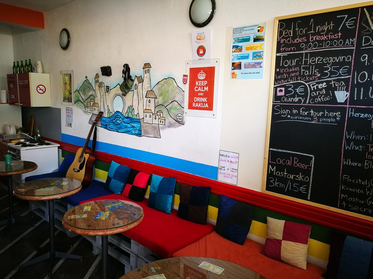 Balkaneros Hostel Mostar Bagian luar foto